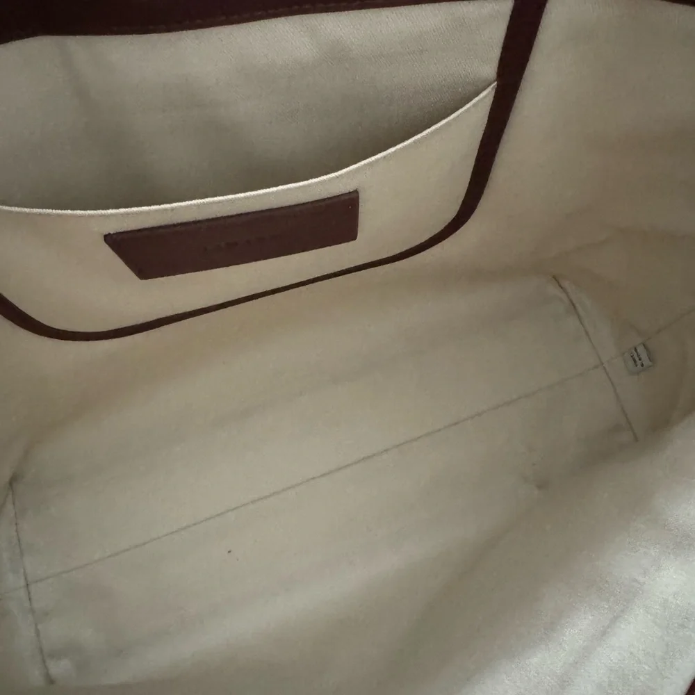Brown Leather Tote Bag - Picture 3 of 4